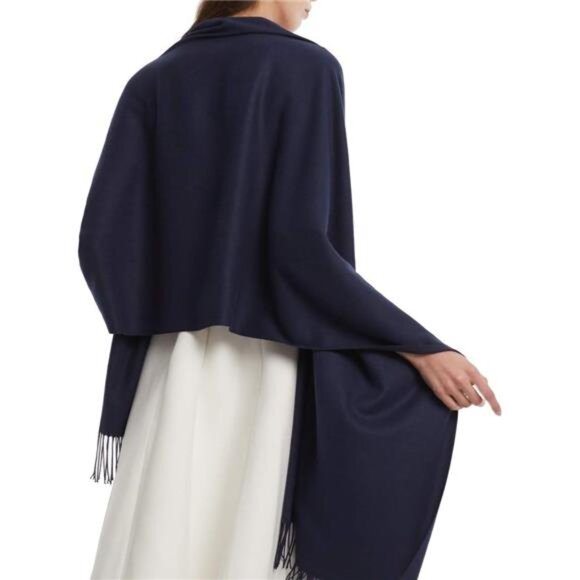 Pashmina Shawl Wraps for Women Blue - Picture 1 of 6